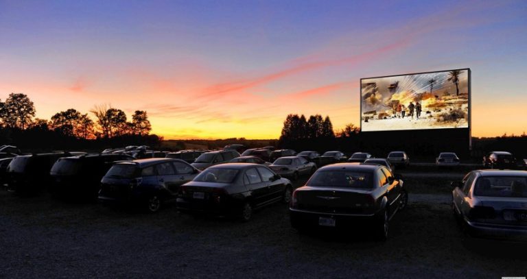 Catch the Nostalgia on a Drive-In Theater Date Night