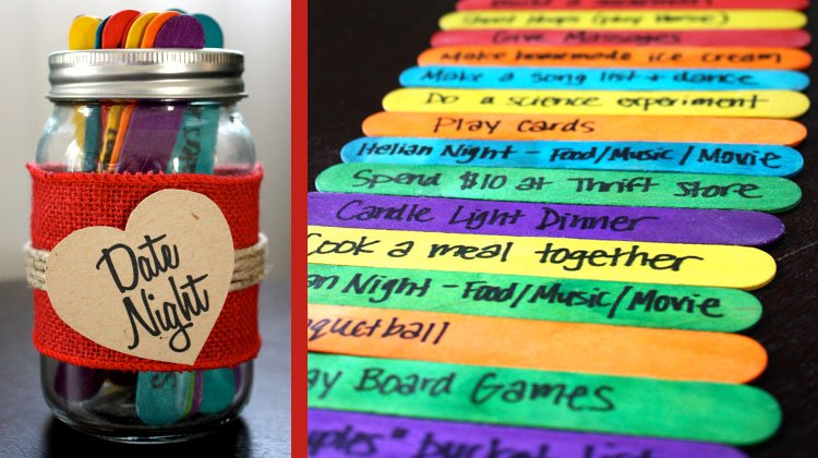 How To Create A Date Night Ideas Jar 9143