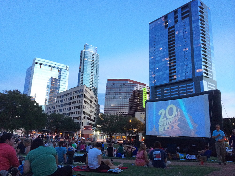 outdoor movies